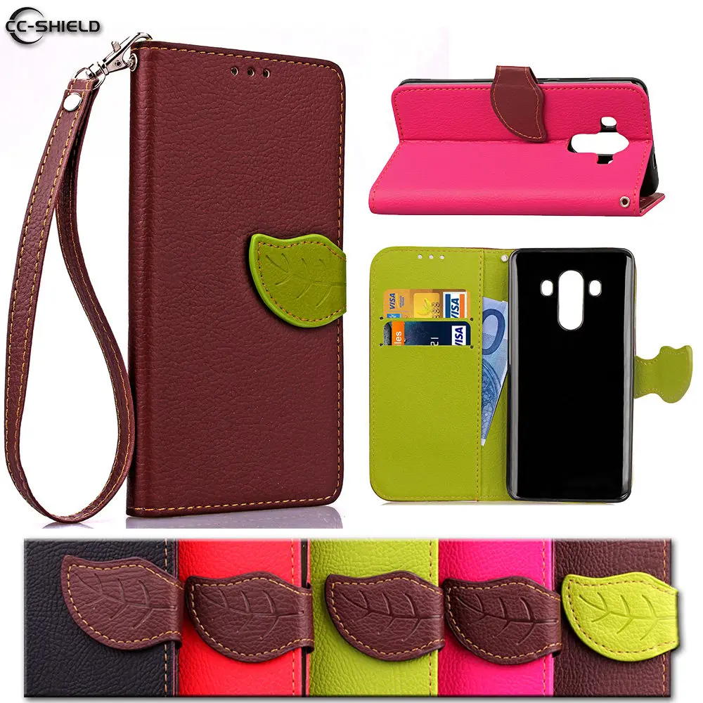 

Leaf Wallet Case for Huawei Mate 10 Pro BLA L29 Flip Case Phone Leather Cover for Huawei Mate10 Pro BLA-L29 BLA-TL00 BLA-AL00