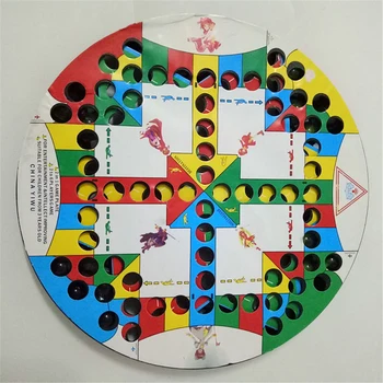 

Fun Puzzle Toy 1Set Kid Children Chinese Checkers Chessboard Battle Chess Classic Marbles Ludo Gaming Family Set