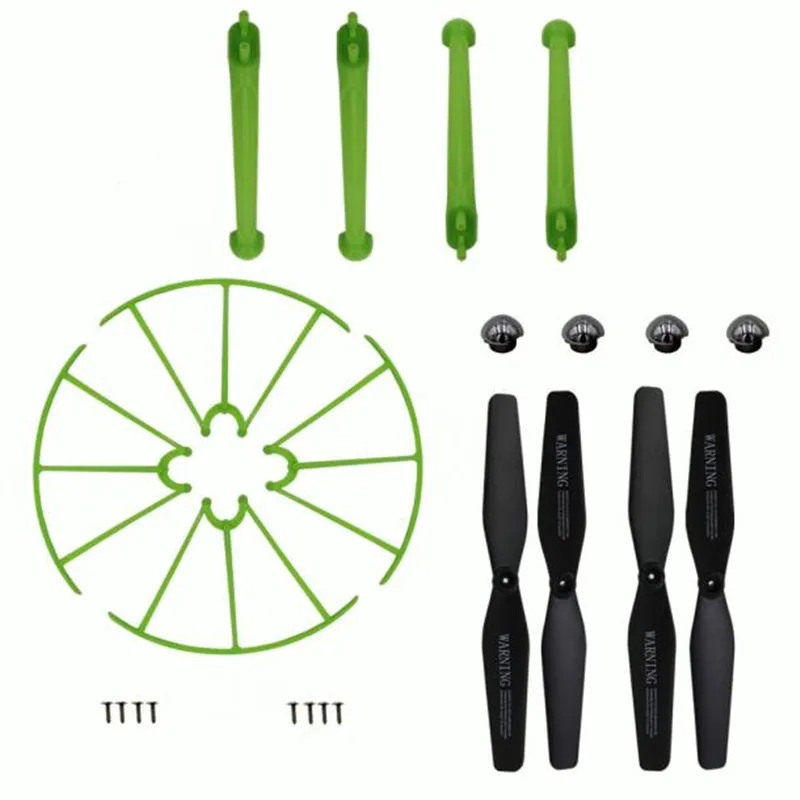 

Excellent Syma X5HW X5HC Landing Skid+Blade Propeller+Propeller Protectors Spare Set RC Helicopter Parts Hot Sell #45