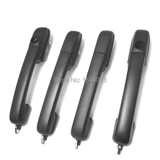 4x черная внешняя дверная ручка для VW 1985 1992 4 MK2 Jetta Golf GTI|door handle|outer door handlevw jetta handle |