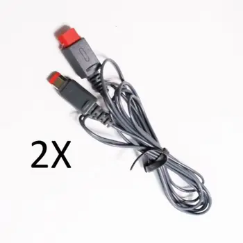 

FZQWEG 2 PCS NEW Sensor Bar 9.8 Foot Extension Cable Wire for wii