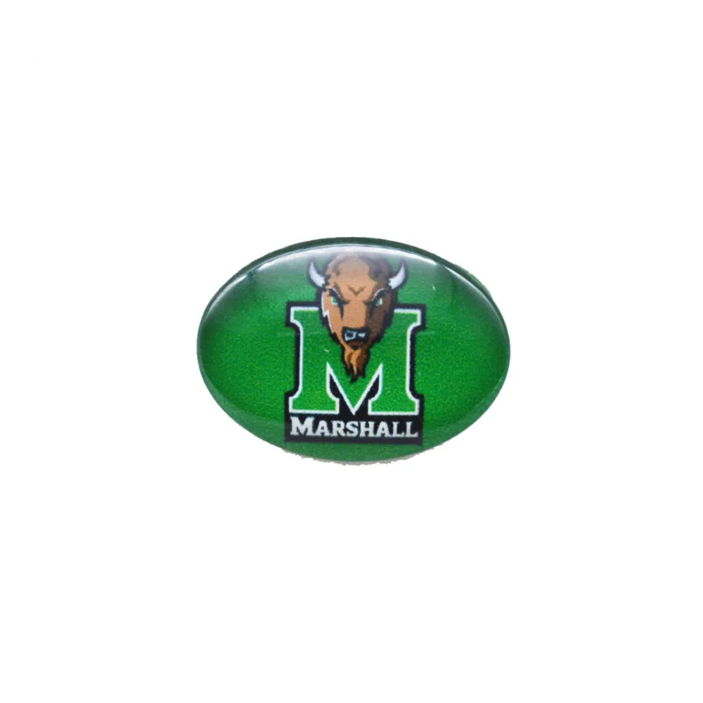 

Snap Button 18mmX25mm Marshall Thundering Herd Charms Interchangeable Buttons Bracelet Football Fans Gift Paty Birthday