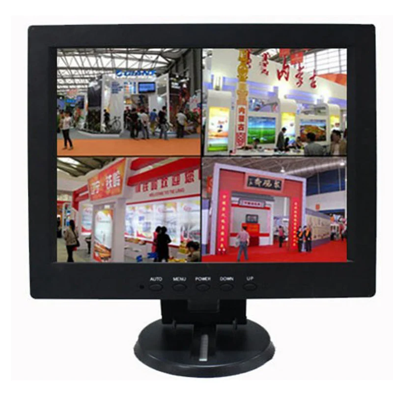 

10.4/10 inch computer LCD monitor high-definition Bnc1 Bnc2 Bnc3 bnc4 four image segmentation can be connected with four cameras