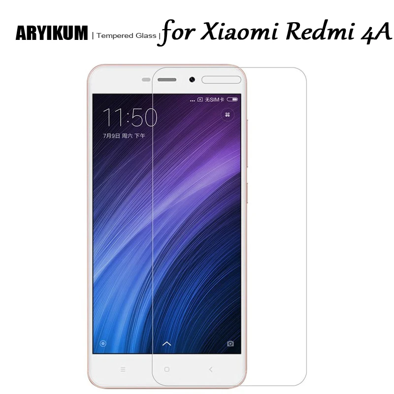 9 H 2.5D HD закаленное Стекло для xiomi Redmi 4A Экран протектор мобильного телефона