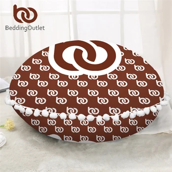 

BeddingOutlet Print on Demand Custom Made Round Pillow Cover Photo Customize DIY Floor Cushion Cover POD Pillowcase Dropshipping