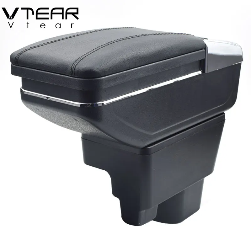 Подлокотник для автомобиля Vtear Geely MK кожаный подлокотник вращающийся контейнер