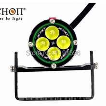 Глава ARCHON dh40/wh46 Канистра Дайвинг свет XM-L2 LED 4000lm 200 м Водонепроницаемый подводный Перезаряжаемые Dive факел