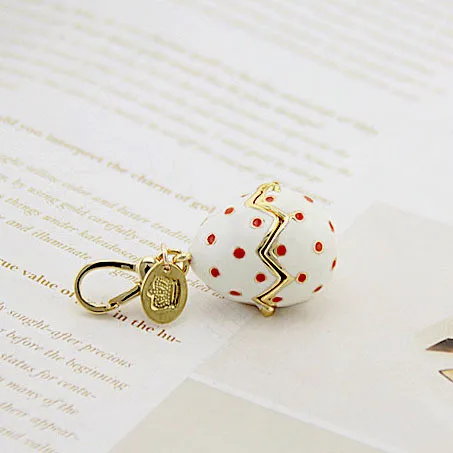 

New Just Hatched Easter Egg Charm On a Handbag Pendant For Women Jewelry key chains