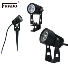 Открытый светодиодный COB Газон лампа 3 Вт светодиодный садовый ландшафтный светильник AC220V110V DC12V водонепроницаемый светильник ing светодиодный светильник садовый путь Точечный светильник s