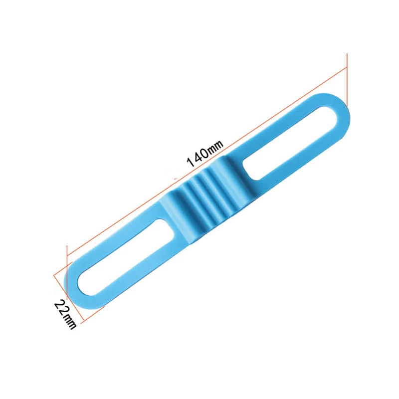 Лента для обвязки горного велосипеда, универсальный велосипедный передний светильник, силиконовый ремешок, полезная лента для обвязки велосипеда, Аксессуары для велосипеда