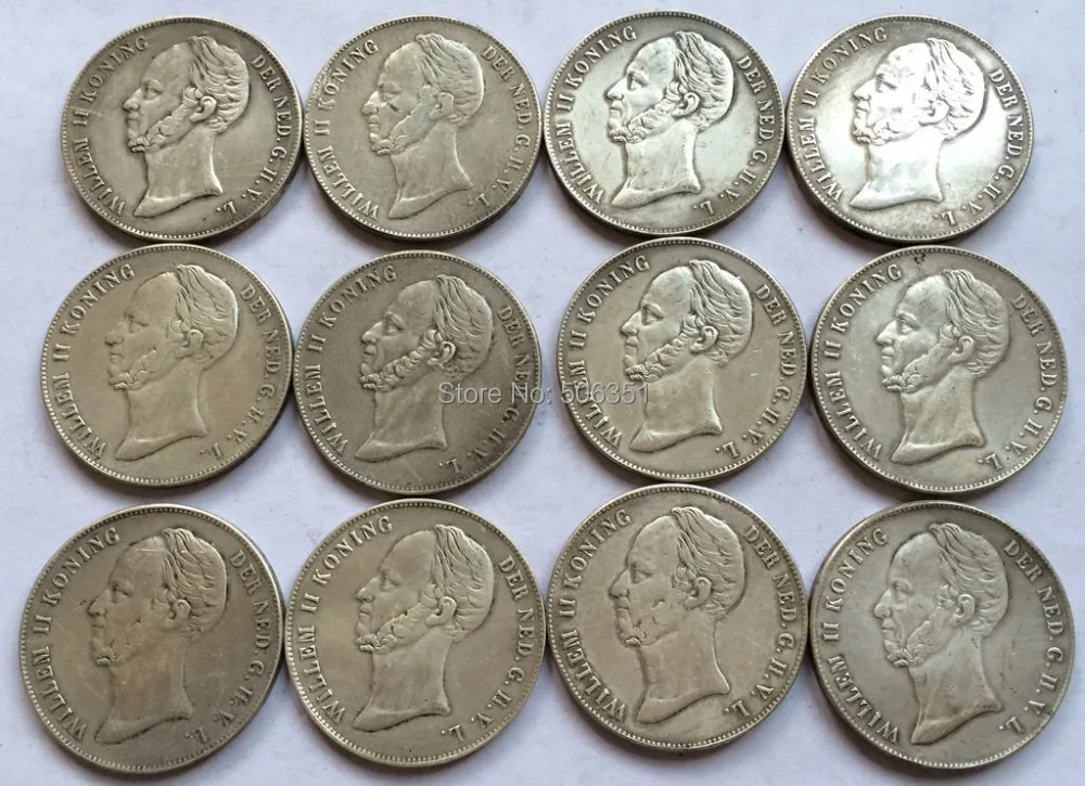 

wholesale Netherlands <1841-1870> 12 COINS