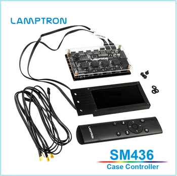 

Lamptron SM436 PCI Case Controller,fan /pwm speed fan /Light strip controller LCD screen displayer,RGB/ARGB led light controller