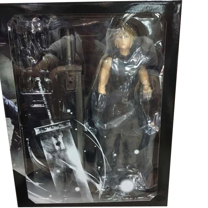 26cm Final Fantasy VII 7 Variant NO.1 Cloud Strife Figure Variable Cloud Strife PVC Action Figure Toy Brinquedos (9)