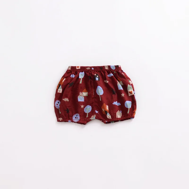 Коллекция года, одежда для маленьких девочек летние штаны для новорожденных девочек Детские хлопковые шорты с большим ворсом детские шаровары, Bebe, комплекты одежды - Цвет: 07