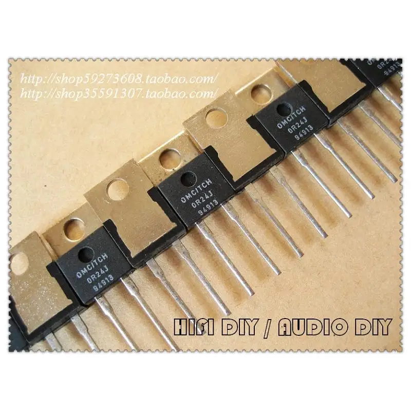 

Free shipping.US OHMITEOMC TCH Series 0.24R / 35W 5% Generation 0.22R resistors