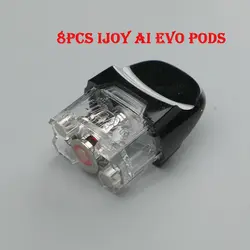 8 шт.! IJOY AI EVO Замена Pod 2,8 мл емкость с 0.7ohm катушки сетки и 1.4ohm катушки для IJOY AI EVO Pod Комплект электронная сигарета вейп Pod