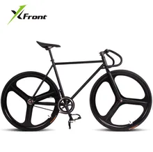 Original X-Front brand fixie Bicycle Fixed gear 46cm 52cm DIY Three cutter one wheel speed road bike fixie bicicleta