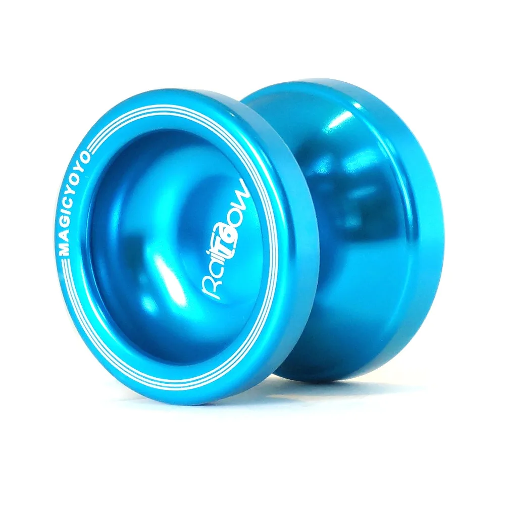 

New Magic yoyo T6 yoyo Glow Holy Grail yoyo CNC Metal 10 ball bearing Professional yoyo Toys Special Props diabolo juggling