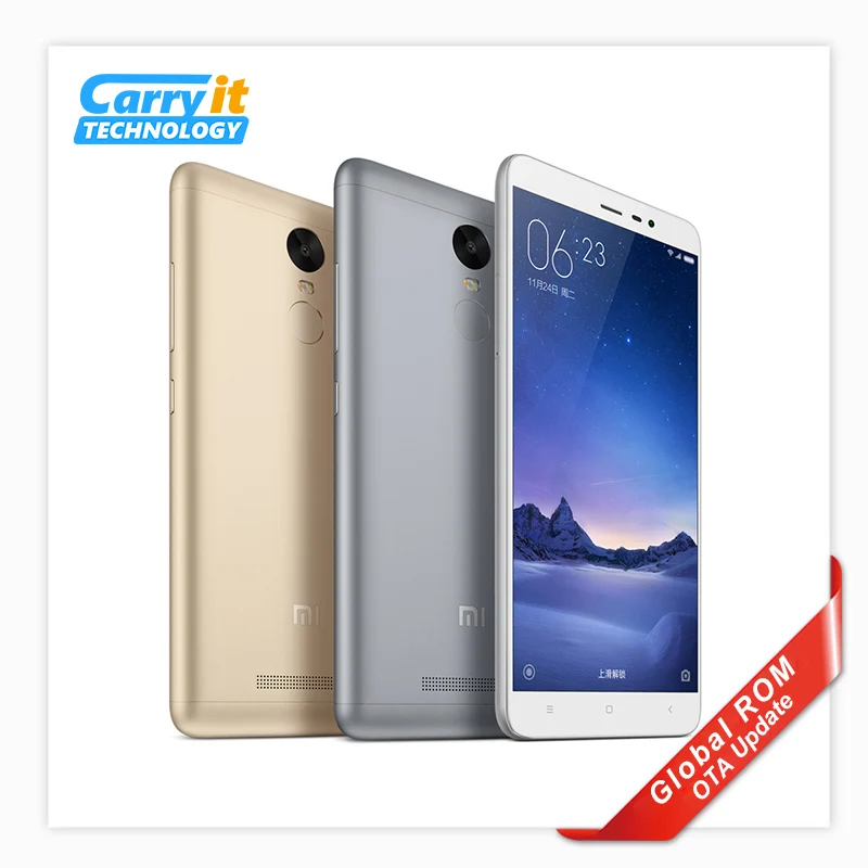 Original Xiaomi Redmi Note 3 Pro Prime 3GB 32GB Mobile Phone Android Snapdragon 650 Hexa Core celular 5.5" Global OTA