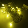 HOT!! 16.5ft 5M 20 LED Ourdoor holiday String light for Christmas Tree Festival Party Fairy Colorful Xmas LED String Lights ► Photo 3/6