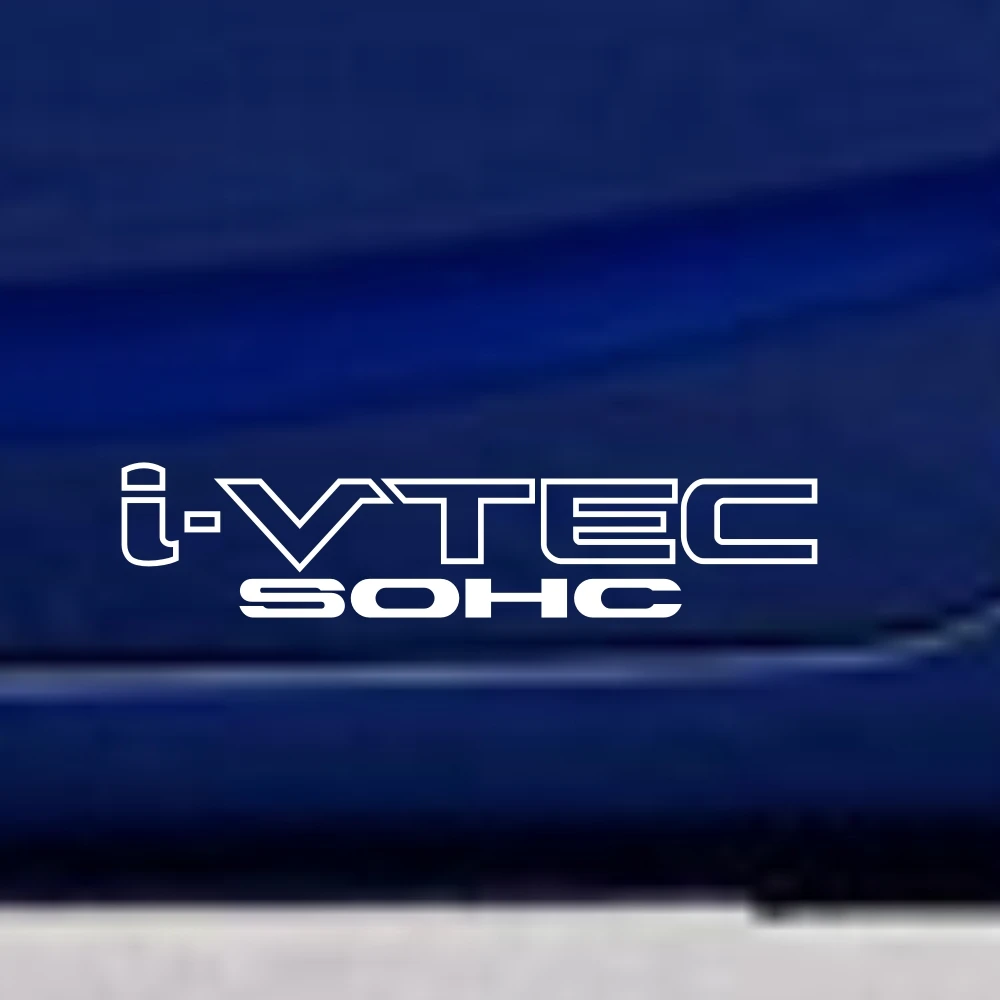 

Car I-VTEC IVTEC SOHC 10'' Decals Vinyl Side Motor Sticker 2PCS SET CF716