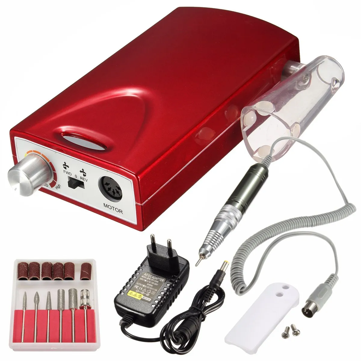 Nail Polishing Sander Drill Bit Instrument Portable Electric Nail Drill