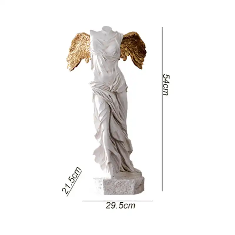 Starozytnej Grecji Nike Z Samotraki Pelnej Dlugosci Portret Posag