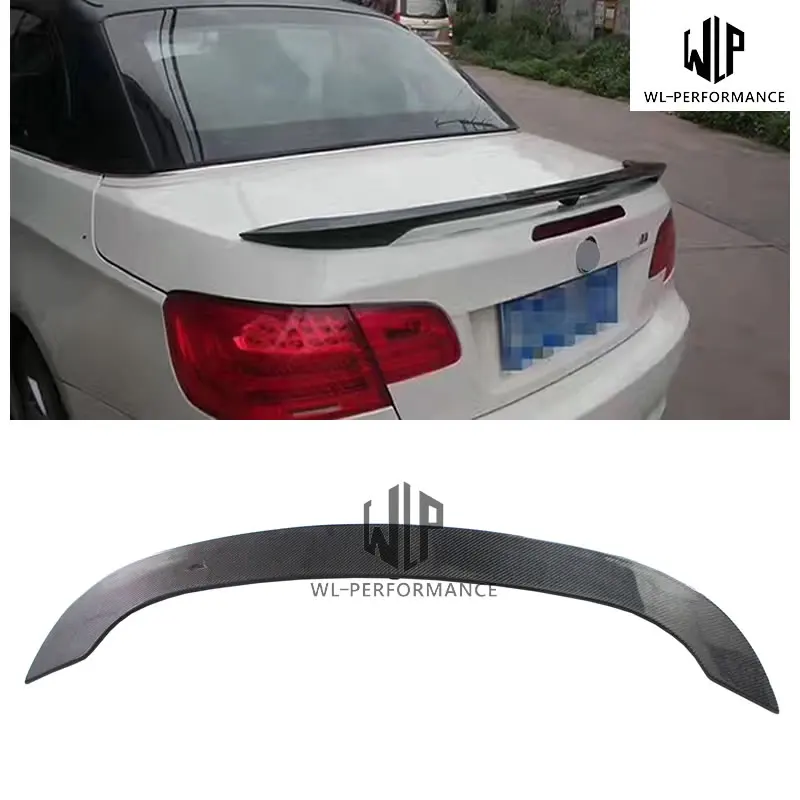Задний спойлер E92 из углеродного волокна крылья для стайлинга автомобилей BMW 3