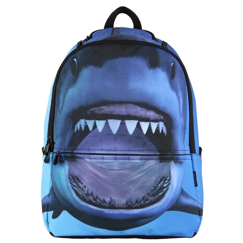 

Backpack For Boys Girls Animal Shark Pattern School Bags Shoulder Bags Student Bookbag Laptop Backpack Satchel Casual Daypacks