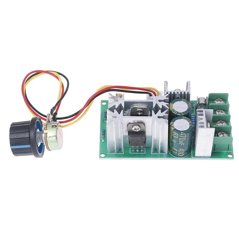 

76mm*44mm*26mm DC 10V-60V PWM Rc Motor Speed Control Regulator Controller Switch Module 20A