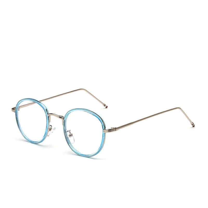 Унисекс круглые очки оправы для очков при близорукости Женщины Мужчины Оптический винтажный с прозрачными стеклами ретро декоративные очки Oculos De Grau Feminino