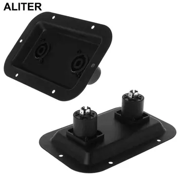 

Jack Plate Socket Junction Box Clip Guitar Dual Large for SpeakOn PA Speaker Cabinets