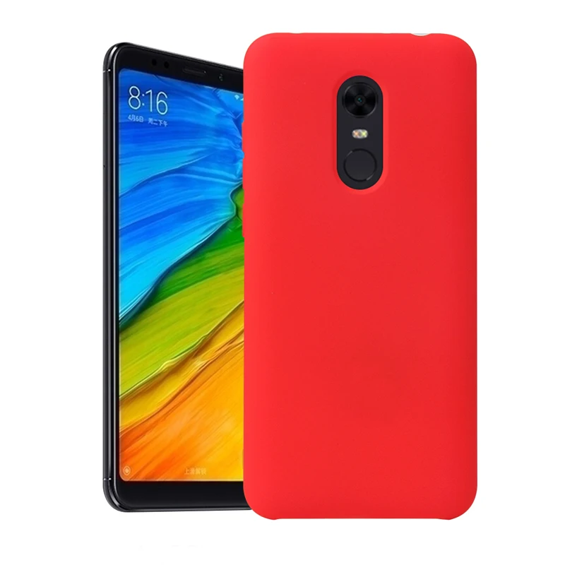 

Silicone Original Liquid Case For Xiaomi Redmi 5 Plus Soft TPU Gel Rubber Back Cover Coque For Xiaomi Redmi 5 Plus Case (Y1204)