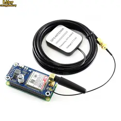 Waveshare NB-IoT/eMTC/EDGE/GPRS/GNSS HAT для RPI Zero/Zero W/Zero WH/2B/3B/3B +, на основе SIM7000C, поддерживает TCP, HTTP, FTP, SMS, а также получать оповещения по электронной почте