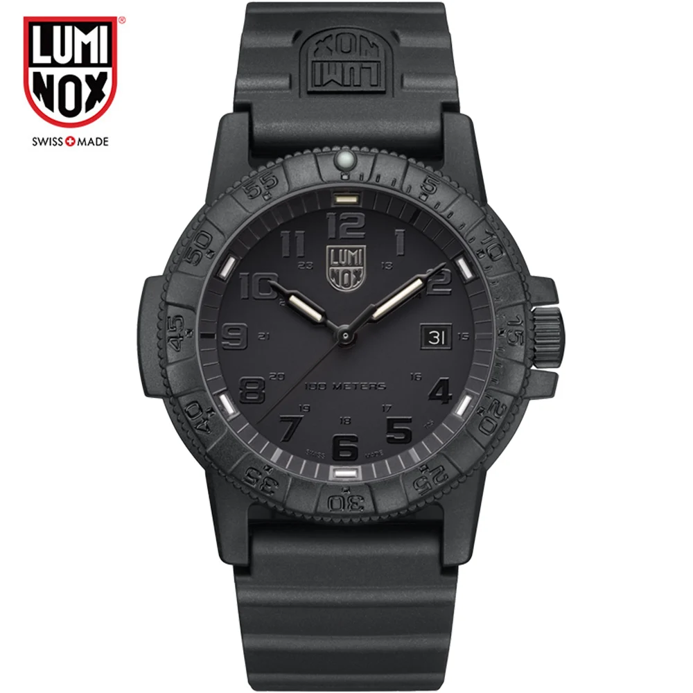 Luminox Часы мужские военные мужские часы кожаные спортивные кварцевые часы мужские s часы лучший бренд класса люкс водонепроницаемые Relogio Masculino - Цвет: XS.0321.VP2.SET
