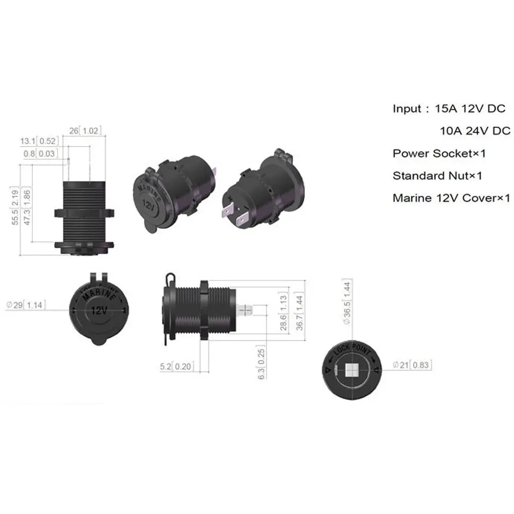 3.1A/4.2A автомобильное зарядное устройство мотоцикл штекер двойной USB адаптер+ 12 В/24 В прикуриватель светодиодный+ Цифровой вольтметр Usb Автомобильное гнездо