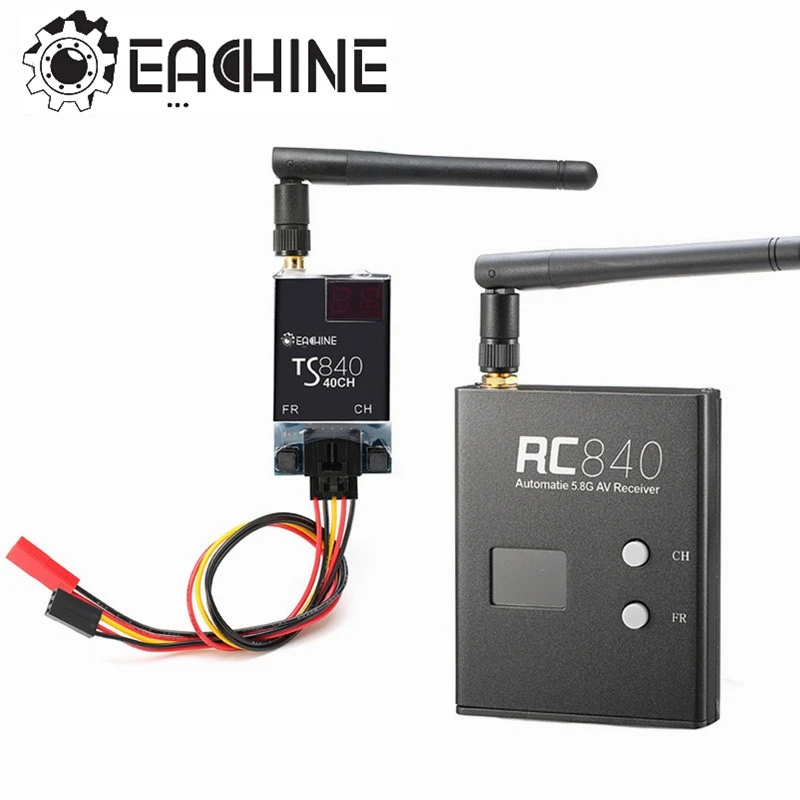 

Super Deal Eachine TS840 RC840 5.8G 40CH Racerband FPV Transmitter Receiver Module For Multicopter RC Quadcopter