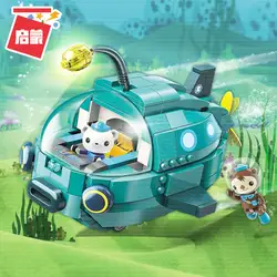 Octonauts строительный блок GUP-A роскошный игровой набор для автомобиля Barnacles модель развивающие Кирпичи Игрушка для мальчика подарок совместим