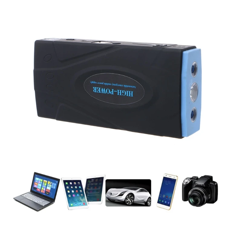 

38000mAh 12V Car Portable Jump Starter Emergency Power Supply Power Bank xiajia
