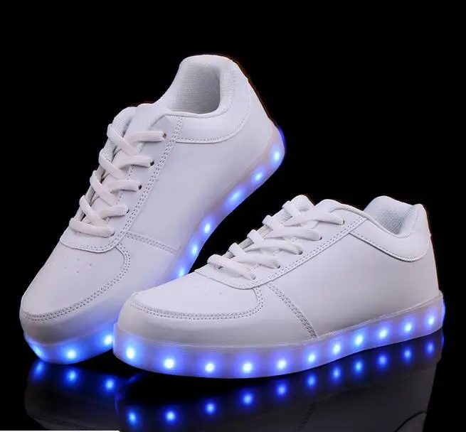 

Led luminous Shoes For Boys girls Fashion Light Up Casual kids 7 Colors Outdoor new simulation sole Glowing children sneaker