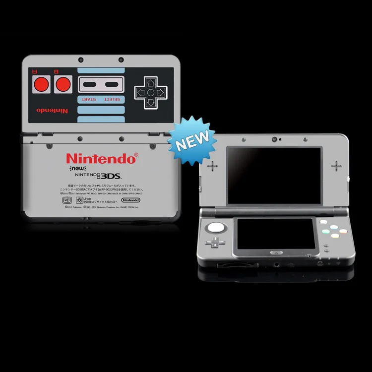 

Protective Skin Sticker for Limited machine NEW Nintendo 3DS skins Stickers NEW 3DS SFC Vinyl Skin Sticker Protector