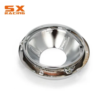 

Motorcycle 7"Head Light back steel cover For Harley 1986-2017 FLST FLSTF FLSTFB FLSTFBS and FLSTC models 2007-2017 FLSTF FLSTFB