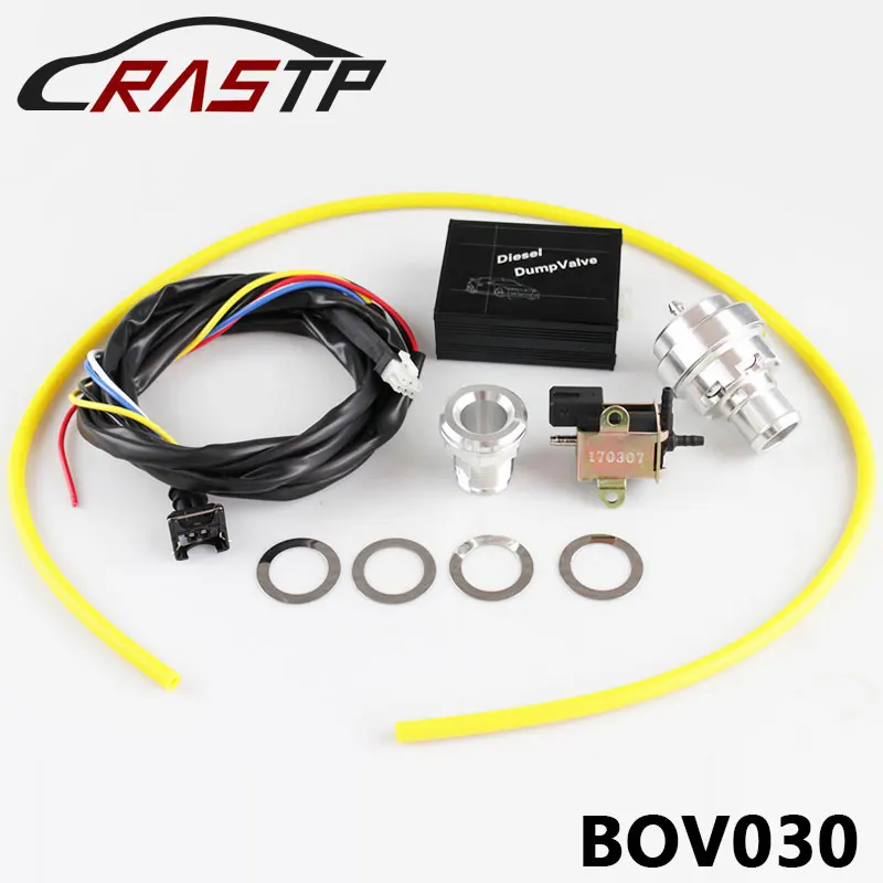 

RASTP-Universal Bov Electrical Turbo Diesel Dump Valve Vacuum Blow Off Valve Kit For Audi 1.9 2.0 RS-BOV030