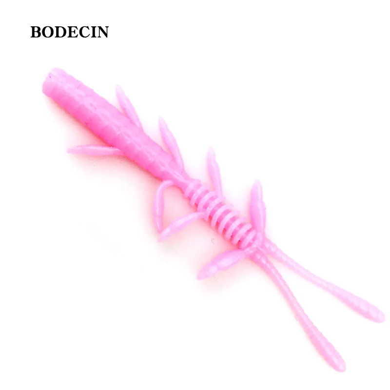 8pcs Fishing Lure Soft Silicone Worm Carp Artificial Baits 8.5cm 2g Black Fish Lures smell Simulation Sea Fake Swim Bait Bass (12)