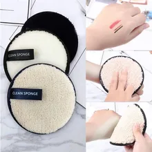 Hot Sales Microfiber Pads Remover Soft Towel Face Cleansing Makeup Clear puff Powder Puff