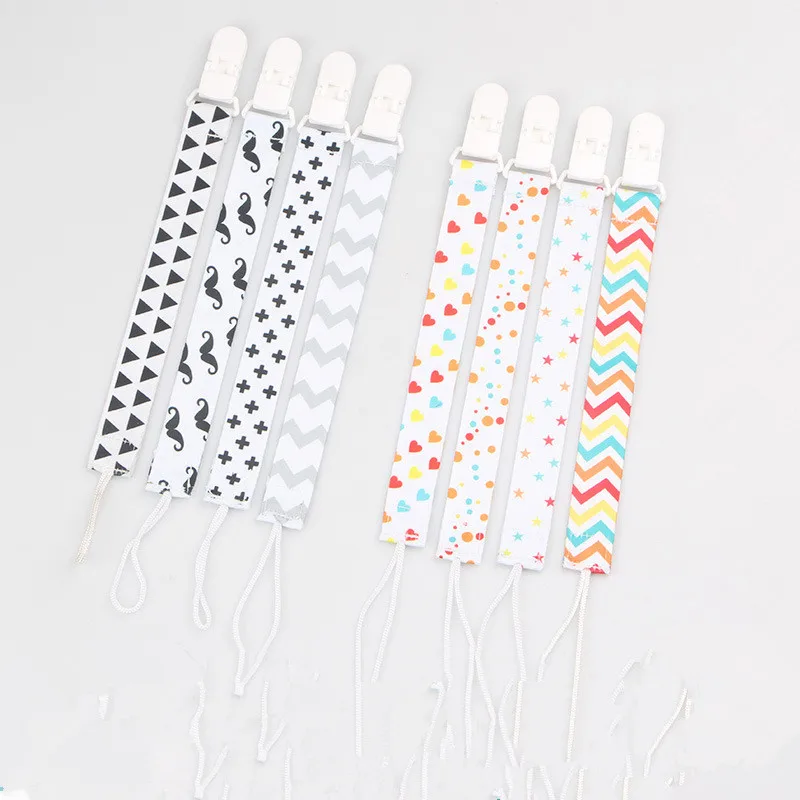 

8 Styles Baby Pacifier Clips Chain Bottles Feeding Teether Holder Feed Toy Food Mam Pacifier Feeder Leash Nipple Strap Loop