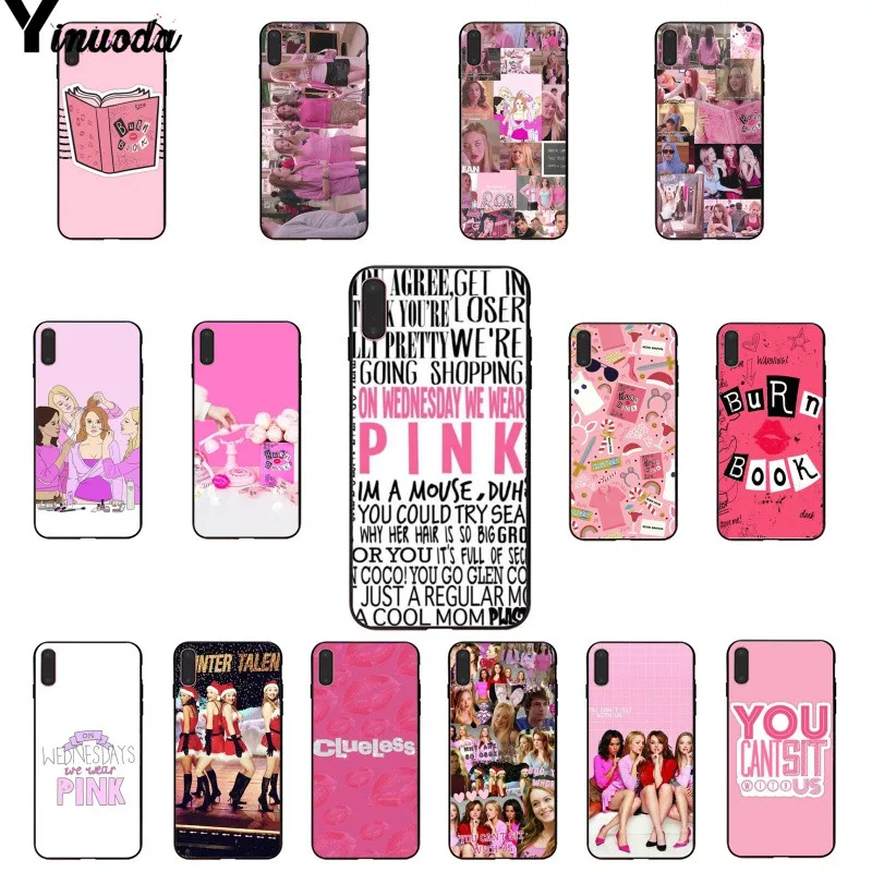 

Yinuoda Burn Book Mean Girls Soft Silicone TPU Phone Cover for iPhone 6S 6plus 7 7plus 8 8Plus X Xs MAX 5 5S XR