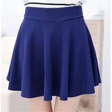 Весна лето плиссированные женские юбки Harajuku Высокая талия мини юбка женские юбки Повседневная Уличная Женская Короткая Юбка Saia Q1407