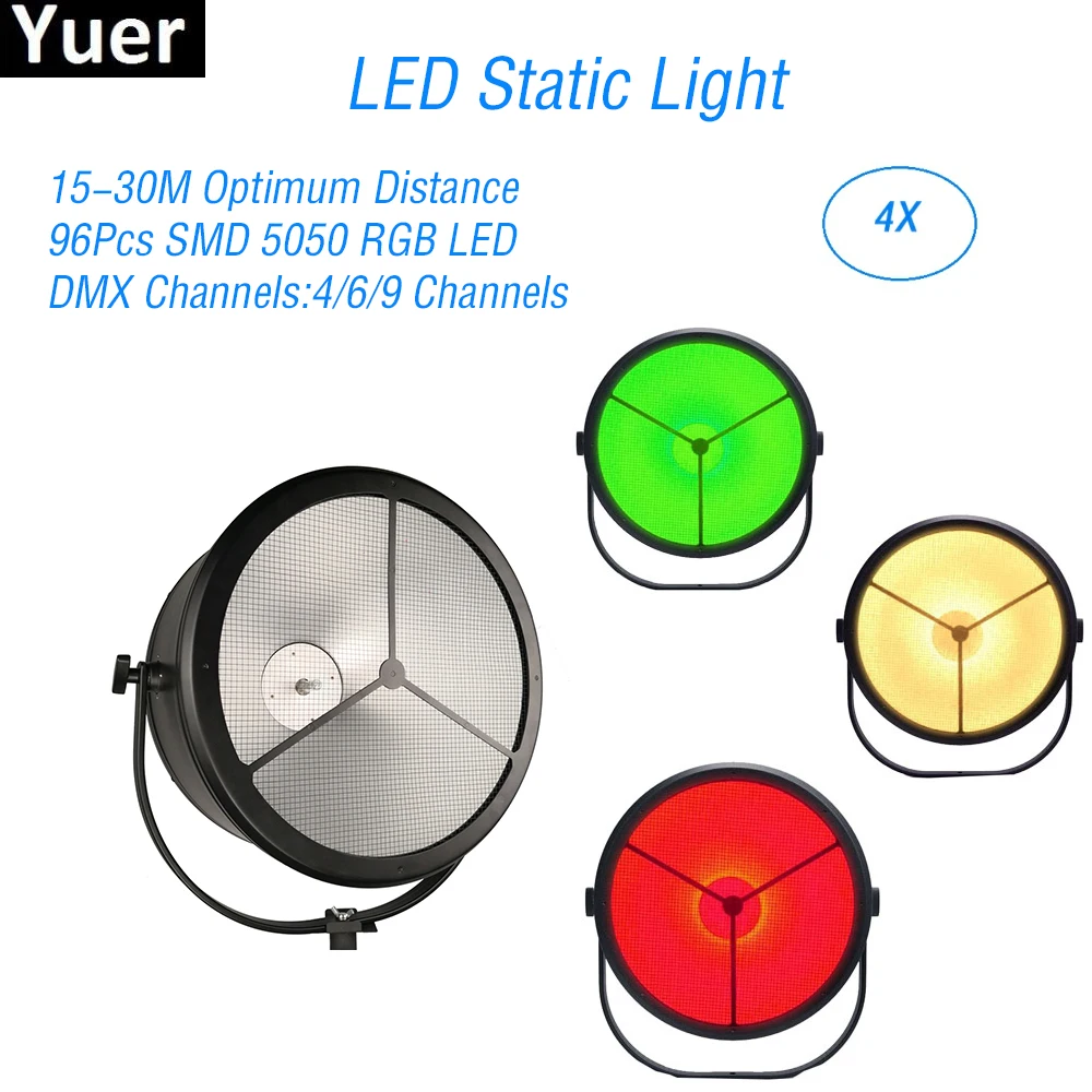 

4Pcs/Lot LED Static Light 750W Osra-m Lamp Sound Party Equipment DMX LED Lighting Disco DJ Music Club Par Stage Effect Lights