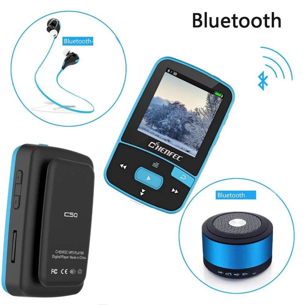 Спортивный MP3 плеер с Bluetooth 16G высокое качество без потерь музыкальный мини
